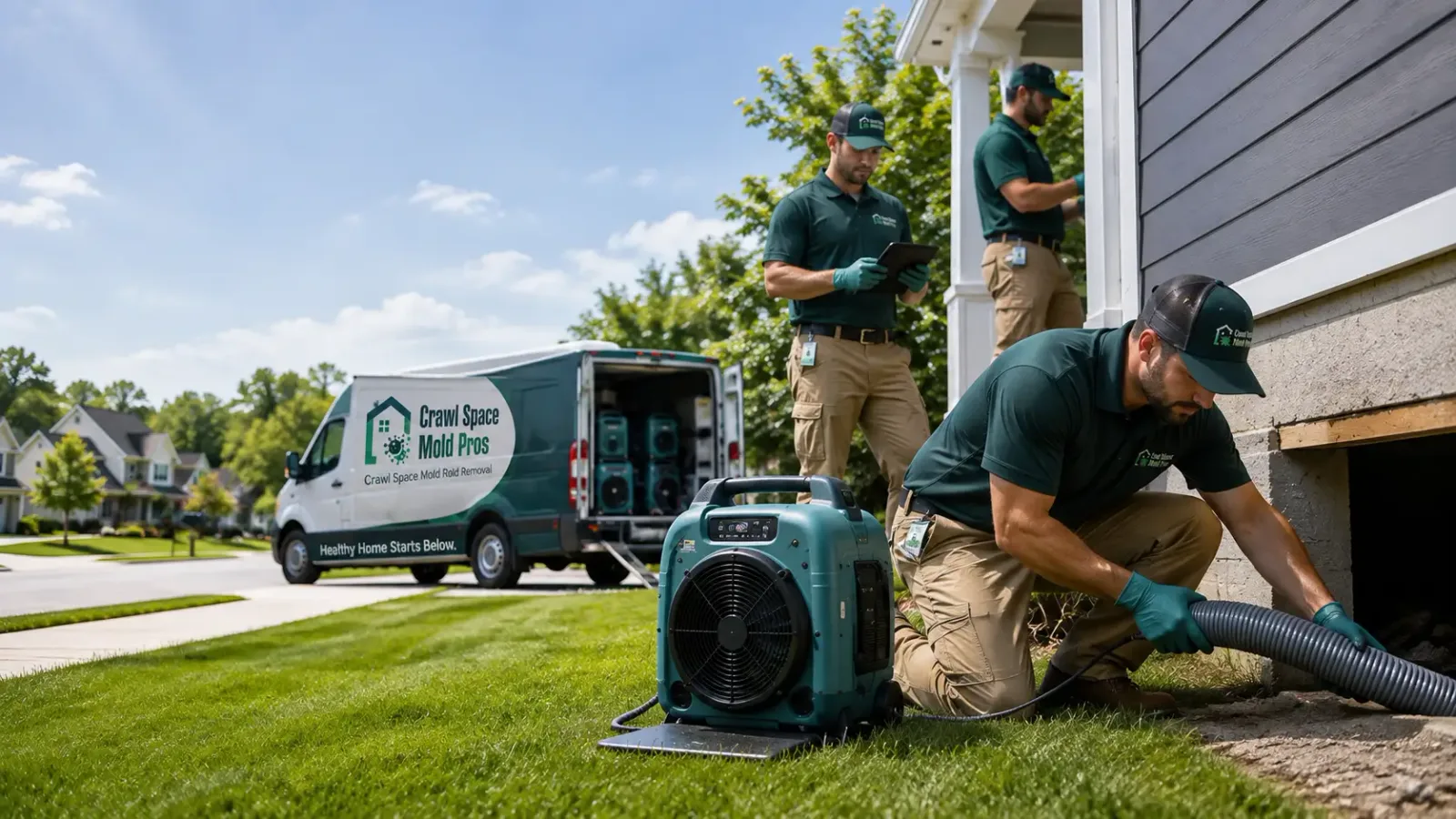 Crawl Space Mold Removal in Darby, PA